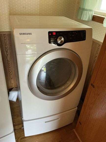 Samsung dryer, buyer removes from main level! 54"