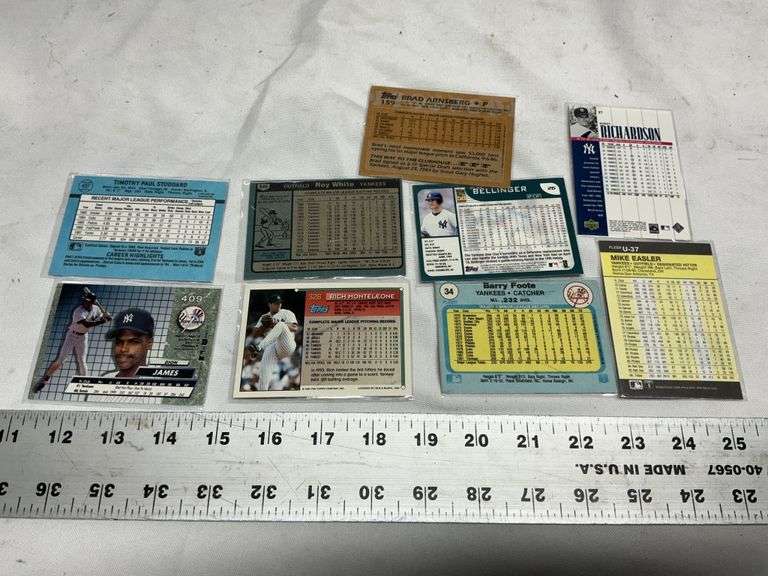 (9) new New York Yankees autographs