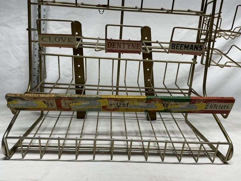Vintage gum display rack