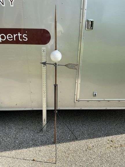 Lightning rod with "Electra" ball