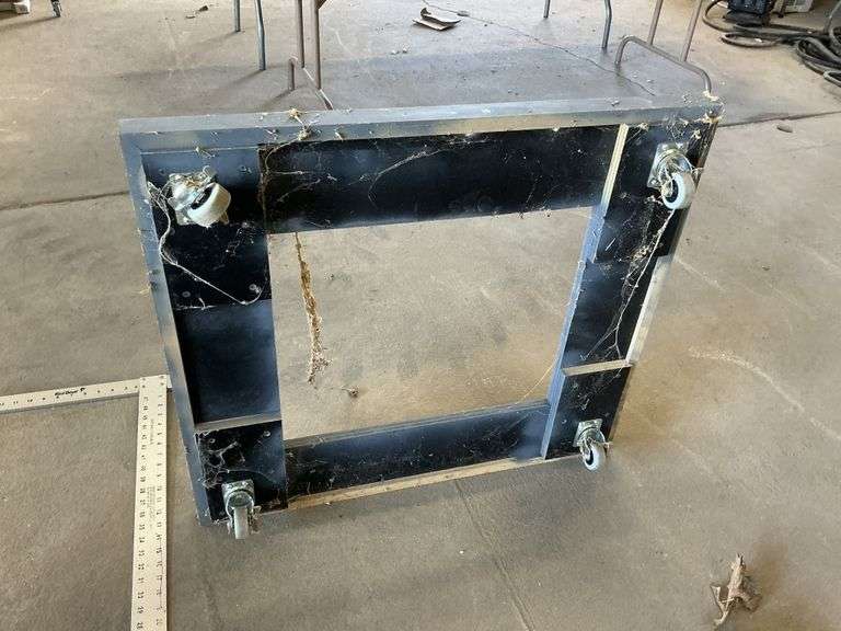 Roller stands and moving cart