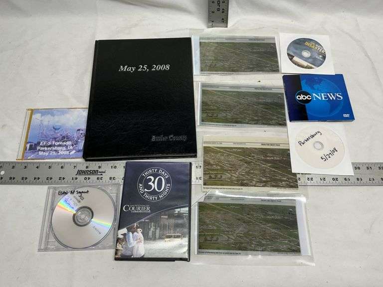 Parkersburg 2008 tornado & flood items