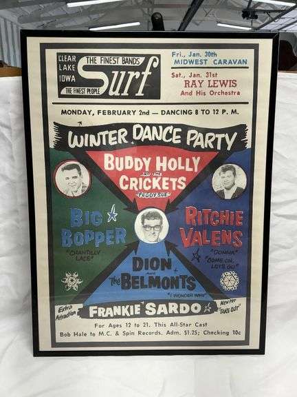 The Surf Winter Dance Party poster