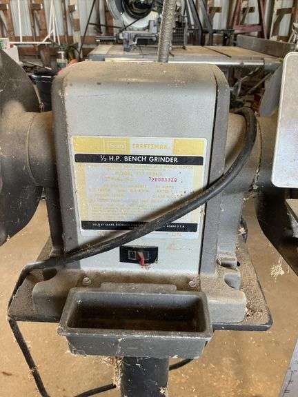 Craftsman 1/2 HP bench grinder