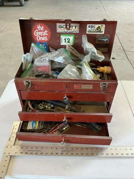 Craftsman toolbox and contents