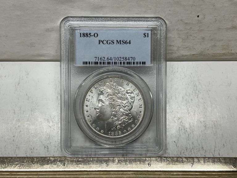 1885 O Morgan Silver Dollar