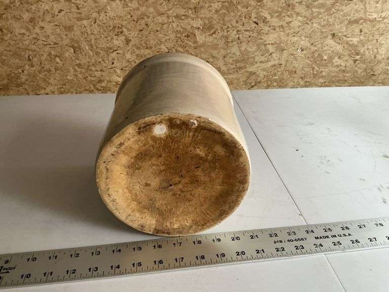 Ruckles stoneware crock
