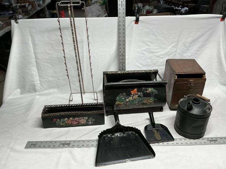 Chip rack, dust pans, etc