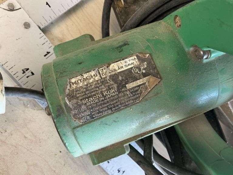 Milwaukee circular saws, etc.
