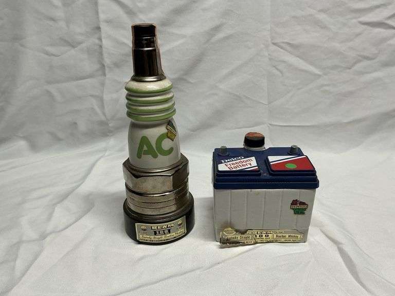 Jim Beam AC Delco decanters