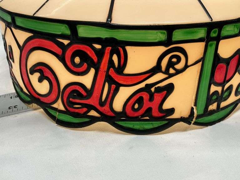 Coca Cola light fixture-works