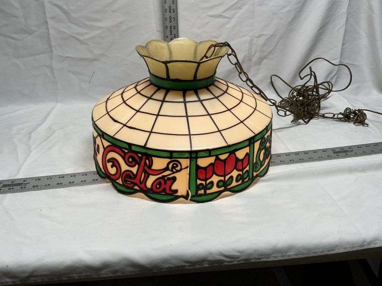 Coca Cola light fixture-works