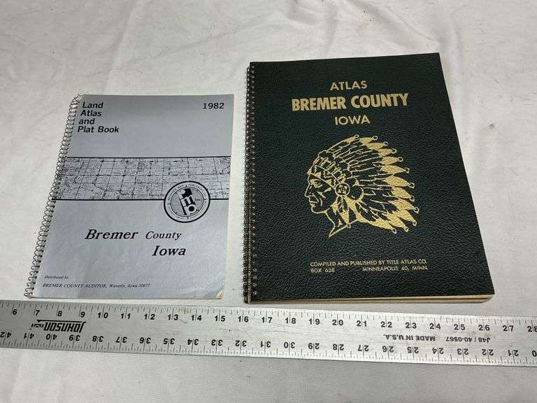 1965/1982 Bremer County Atlas'