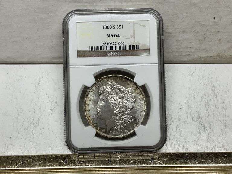 1880 S Morgan Silver Dollar