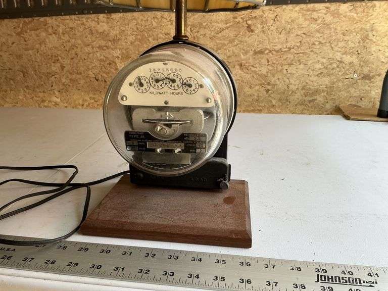 Electric meter lamp