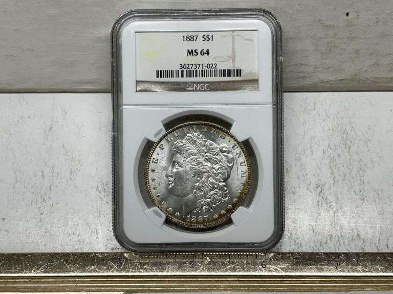 1887 Morgan Silver Dollar