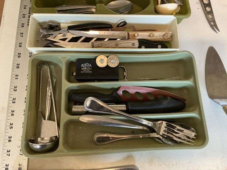 Flatware and knives, etc.