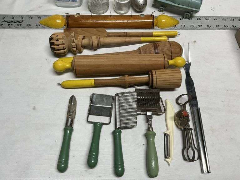Kitchen utensils, etc