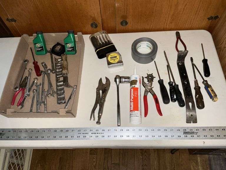 Assorted tools