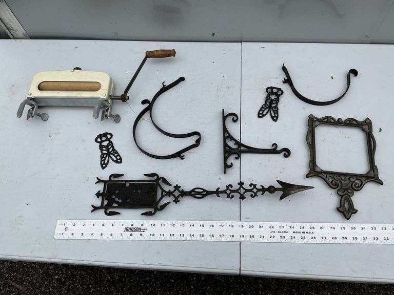 Wringer/wall hooks, etc.