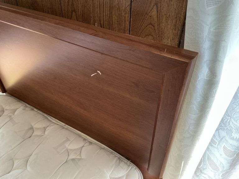 Twin size bed and frame