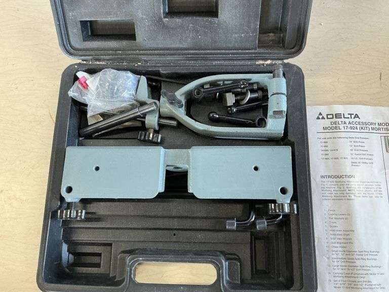 Delta mortising attachment
