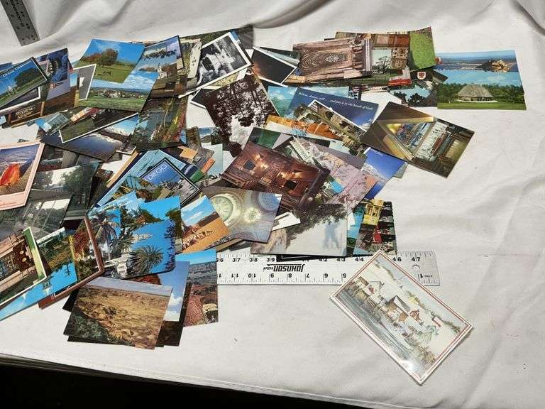 Assorted postcards