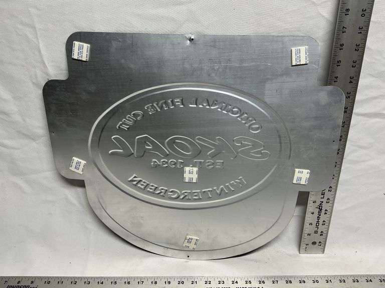 SKOAL tin sign