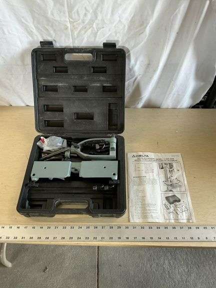 Delta mortising attachment