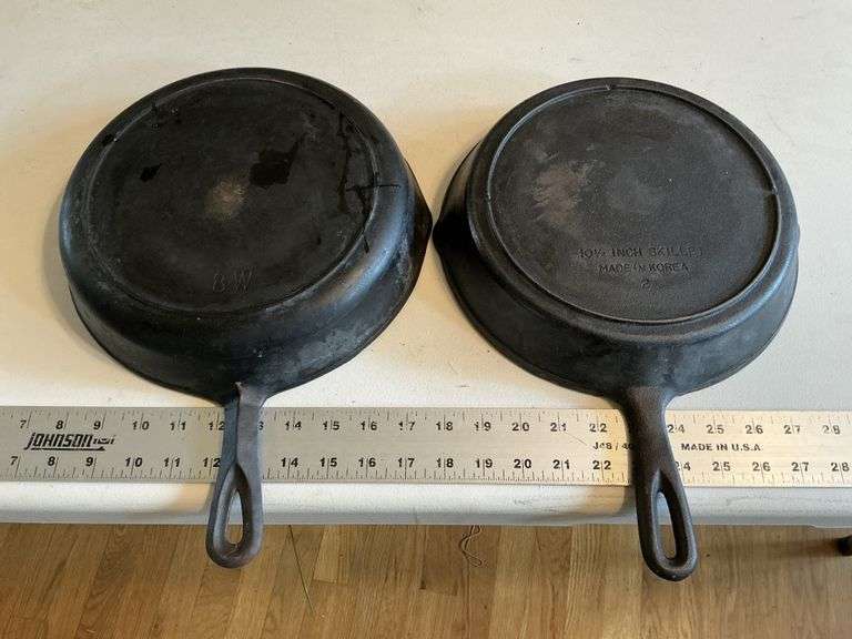 Cast-iron pans