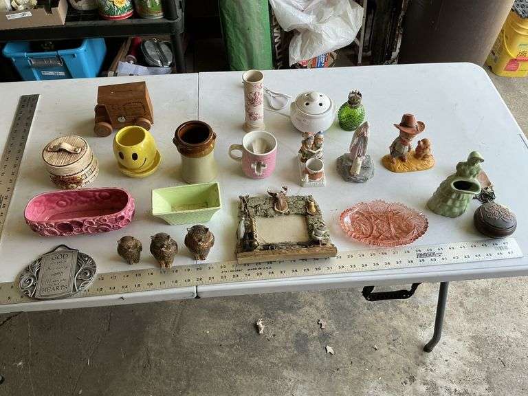 Planters and vases, etc.
