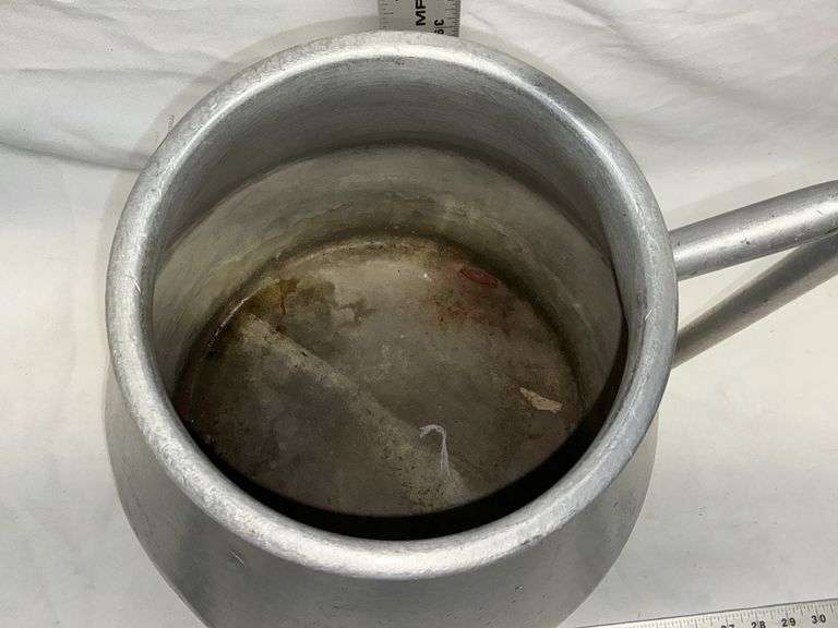 Aluminum milk bucket