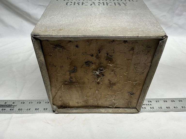Parkersburg Creamery milk box