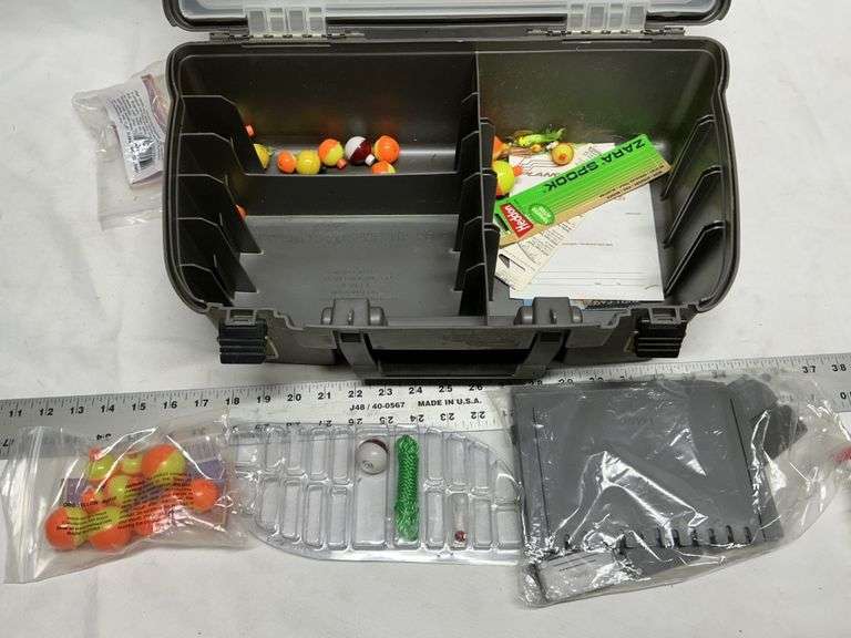 Fishing lures with tacklebox