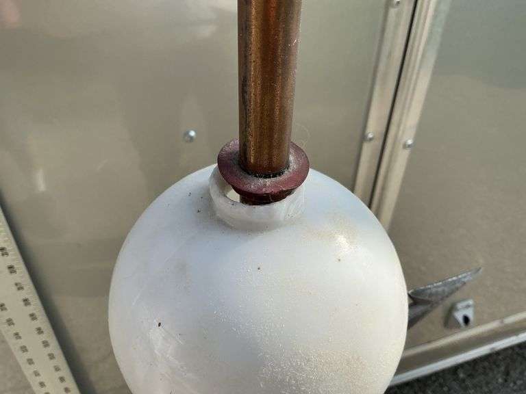 Lightning rod with "Electra" ball