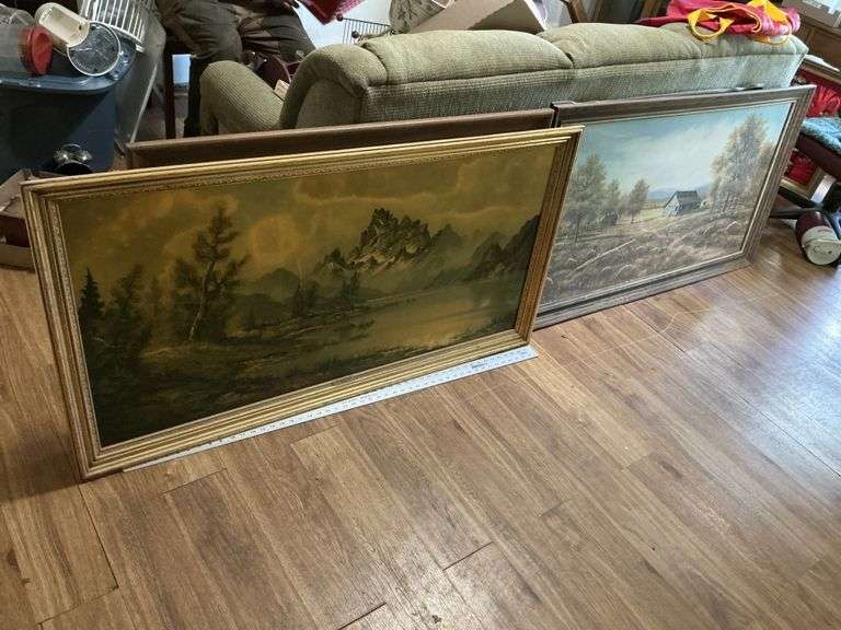 5 large wall hangings