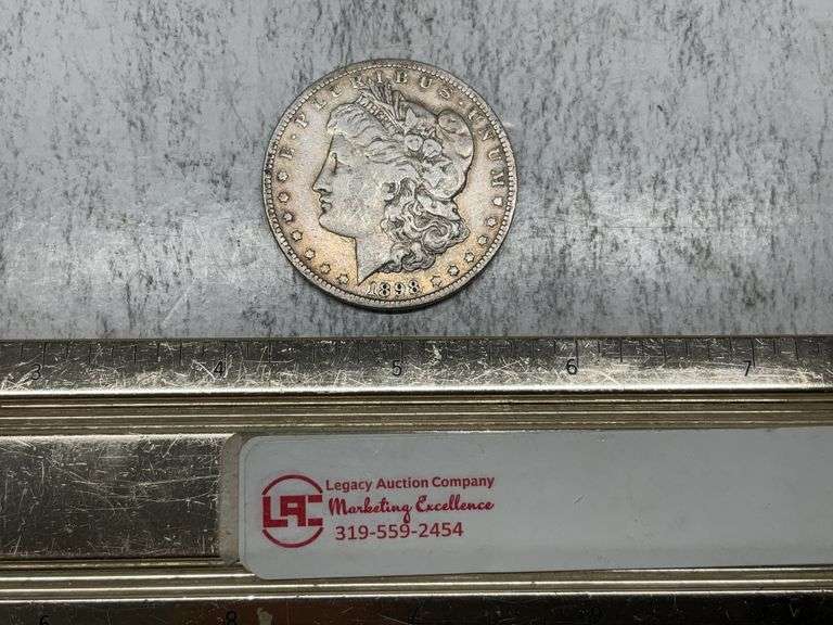 1898 S Morgan Silver Dollar