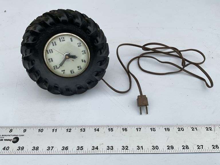 CO-OP advertising tire clock