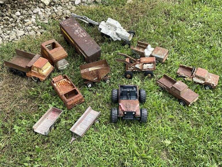 Tonka sandbox toys, etc.