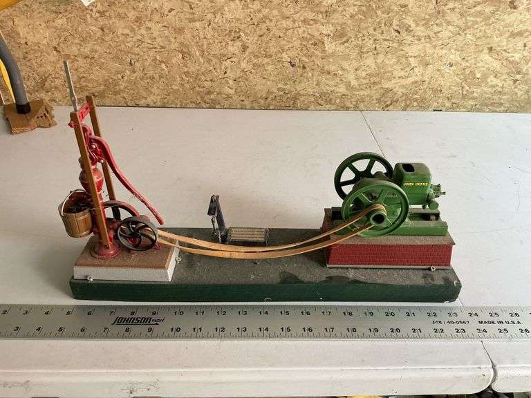 John Deere pump display