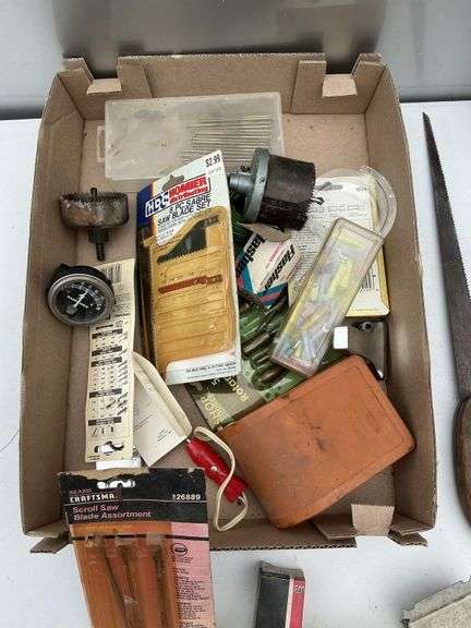 Wire brush set and assorted tools