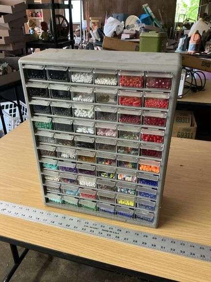 Organizer with beads