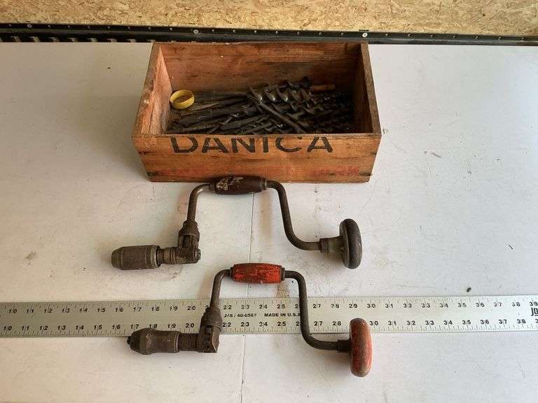 Hand drills and drill bits