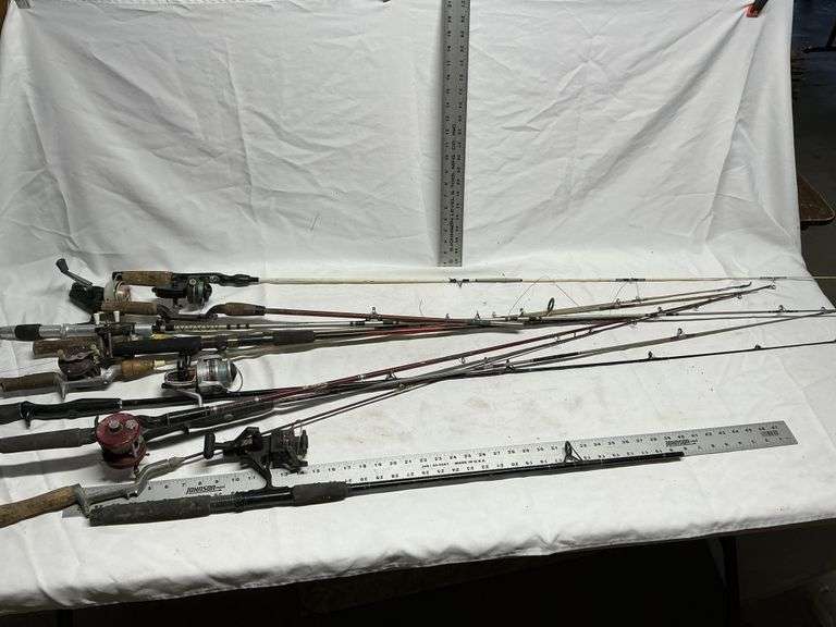 Miscellaneous fishing poles