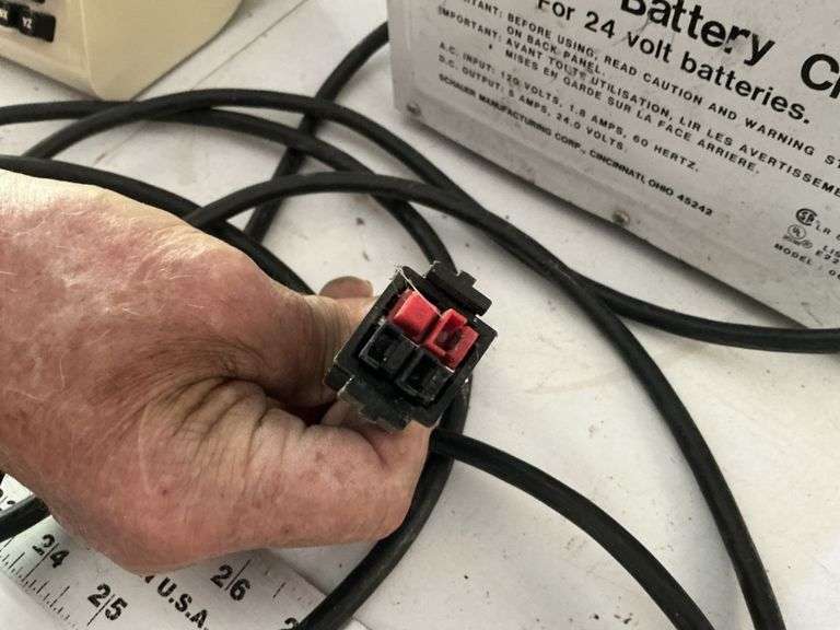 Battery charger/drop cord and bathroom vent kit