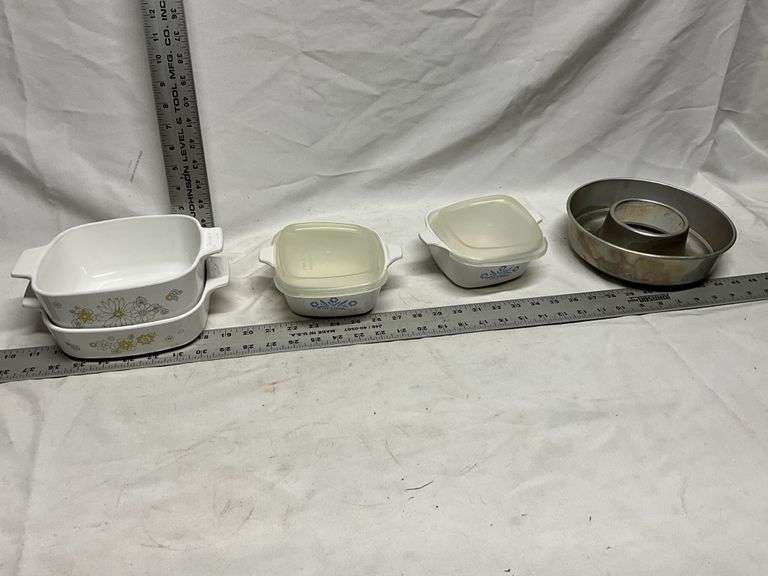 Corning ware, and cake mold