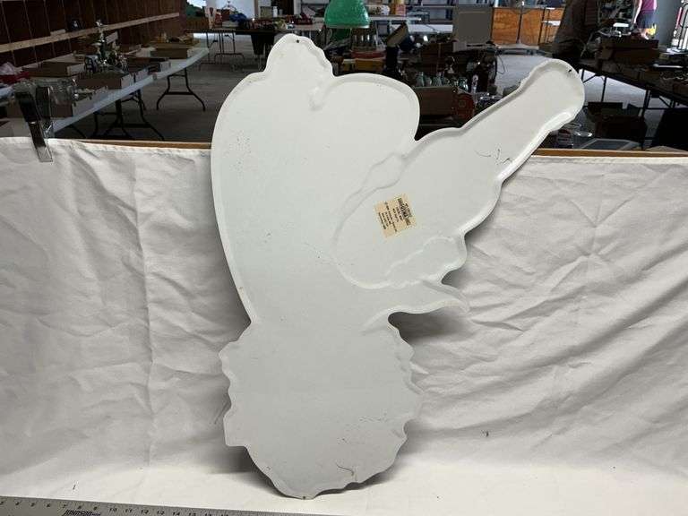Bud Man tin sign