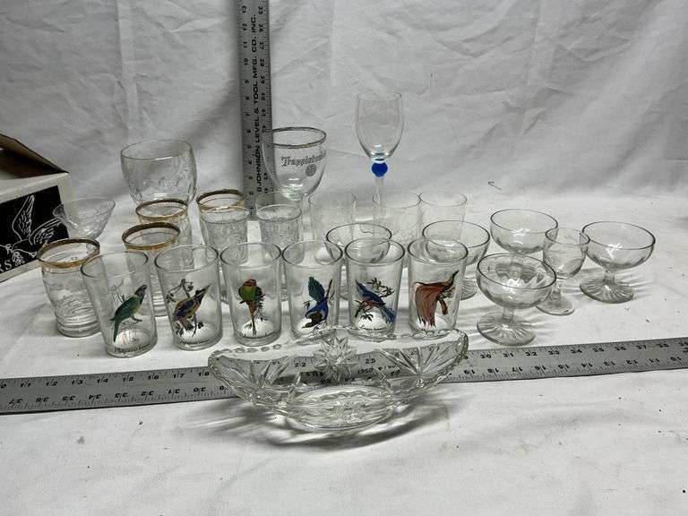 Clear glassware