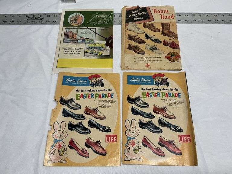 Mighty Atom, Buster Brown & Robin Hood booklets