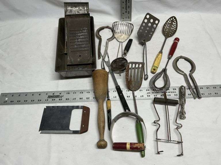 Vintage kitchen utensils